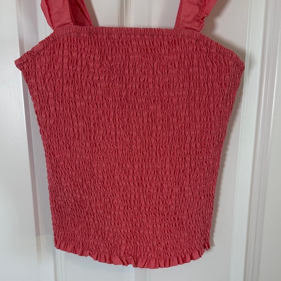 Old Navy Women's Pink Smocked Top XS - Picture 4 of 8